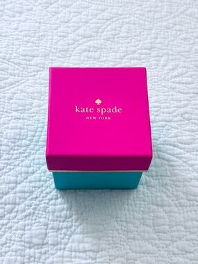❗️Kate Spade New York Pink & Turquoise Jewelry Box